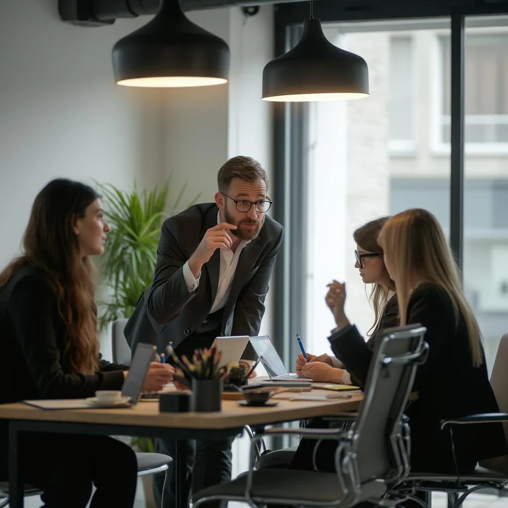Implementación de estrategias con equipo de trabajo